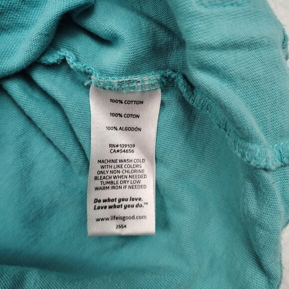 Life Is Good Keep It Simple Cotton Tee Shirt Womens Large Classic Fit - Picture 5 of 9